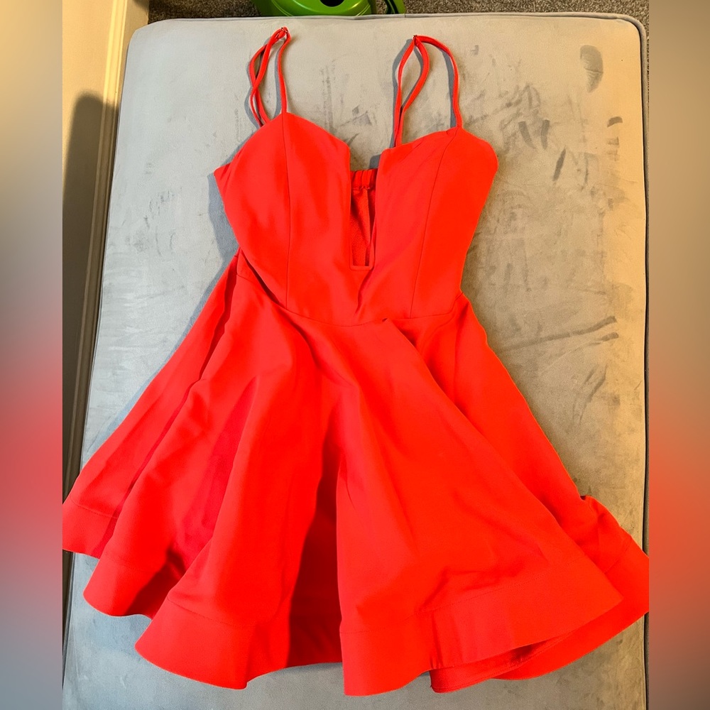 Red Flare TuTu Dress